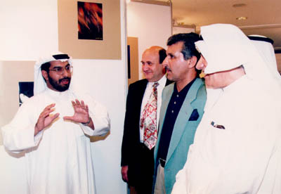 Fahed & The artists: Mohammed Qamber and Sami mohammed.