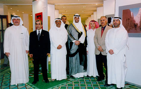 KPT & The Shaikh Mohammad Alabdullah Mubarak Alsabah& Mr.Nehad from Radisson SAS hotel.